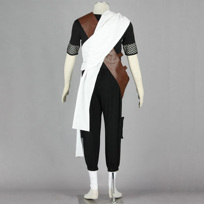 Anime Naruto Costume Gaara Exam Cosplay Black Uniform Outfit Men Kids Halloween