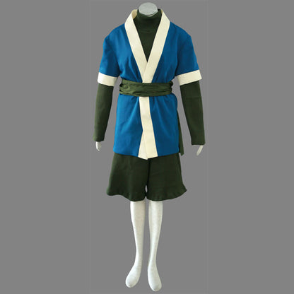 Anime Naruto Costume Haku Cosplay Costume with Accessories for Men Kids