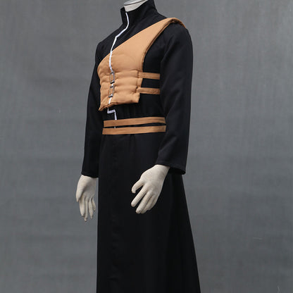 Anime Naruto Costume Gaara Cosplay Black Costume Outfit for Men Kids Halloween
