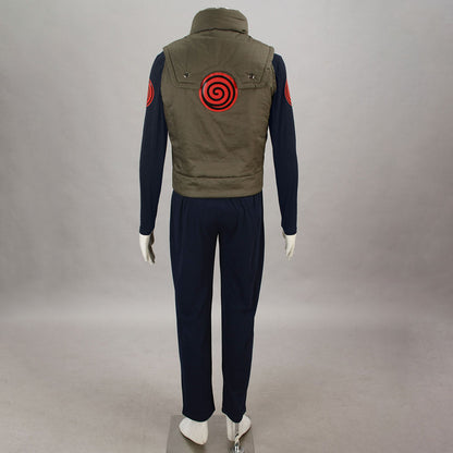 Anime Naruto Costume Fourth Hokage Minato Cosplay Costume full Outfit for Men Kids Halloween