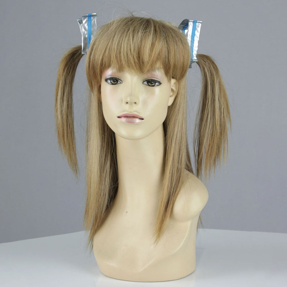 Ice Blue Snowy Virtual Singer Cosplay Costume Outfit with Accessories for Women Kids