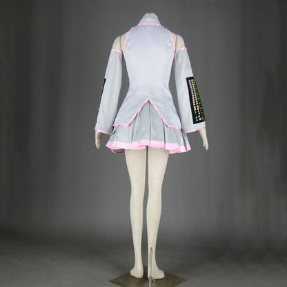 Virtual Pop Singer Spring Cosplay Costume Full Outfit with Accessories for Women Kids