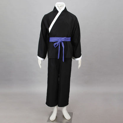 Anime 9th Division Caption Blind Swordsman Cosplay Outfit for Men and Kids Halloween