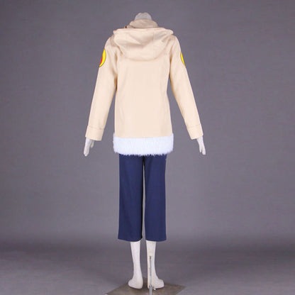 Anime Naruto Costume Hinata Hyuga Girl Cosplay Costume with Headband Women Kids