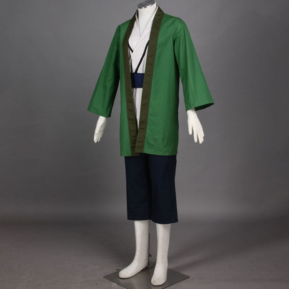 Anime Naruto Fifth Hokage Tsunade Cosplay Costume with Hokage Hat for Women Kids