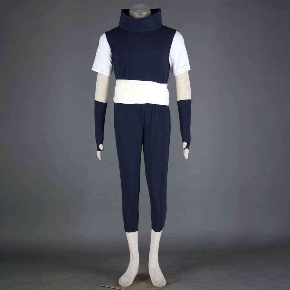 Anime Naruto Costume Kabuto Yakushi Taking Exam Cosplay Costume Outfit for Men Kids