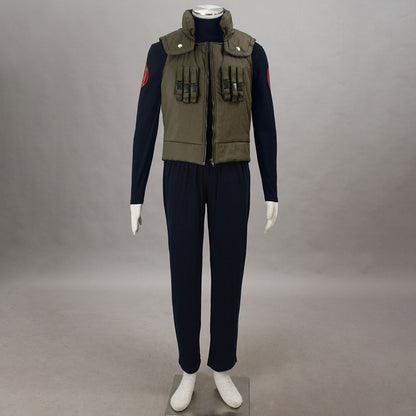 Anime Naruto Costume Fourth Hokage Minato Cosplay Costume full Outfit for Men Kids Halloween