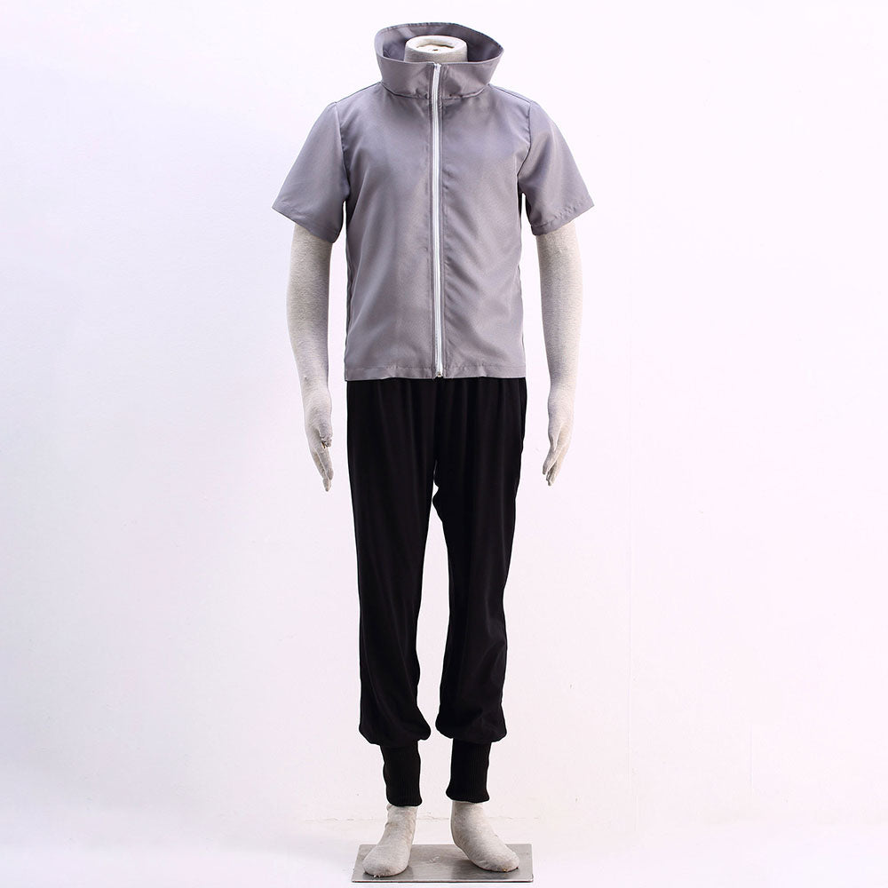 Anime Naruto Costume Sasuke Ninja War Cosplay Costume full Outfit for Men Kids Halloween