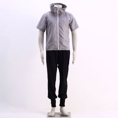 Anime Naruto Costume Sasuke Ninja War Cosplay Costume full Outfit for Men Kids Halloween