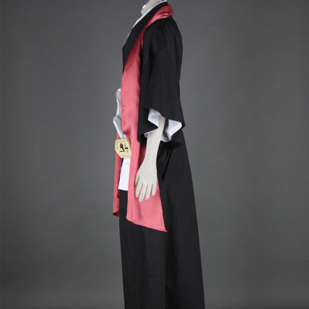 Anime 10th Division Vice Captain Swordswoman Cosplay Costume for Women and Kids