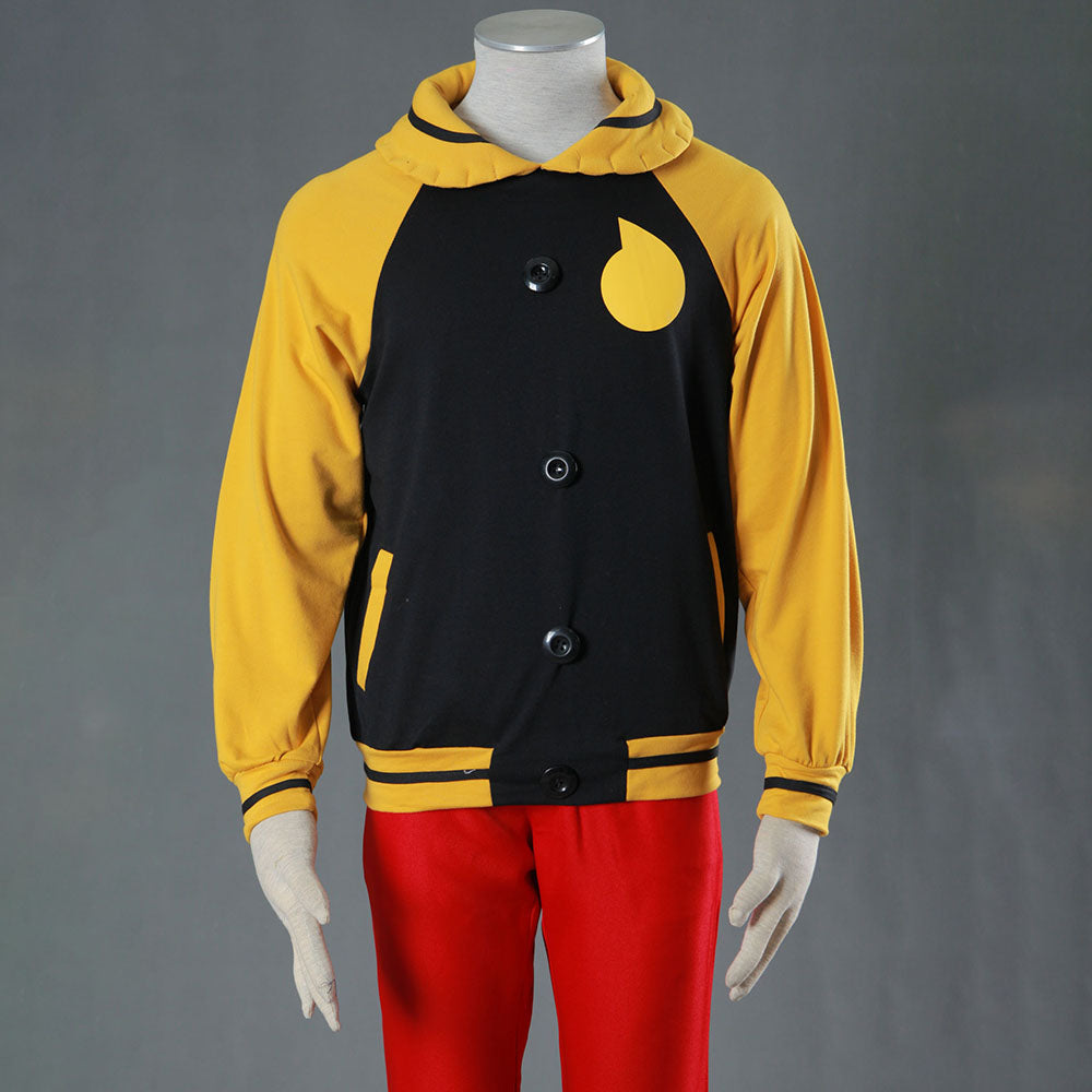 Anime Soul Eater The Soul Cosplay Costume Hoodie full Outfit Men and Kids Halloween