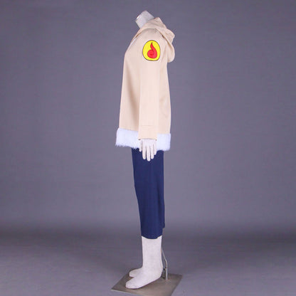 Anime Naruto Costume Hinata Hyuga Girl Cosplay Costume with Headband Women Kids