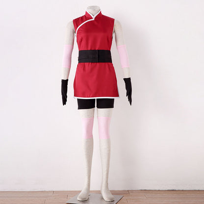 Naruto The Last Costume Sakura Cosplay Costume for Women Kids