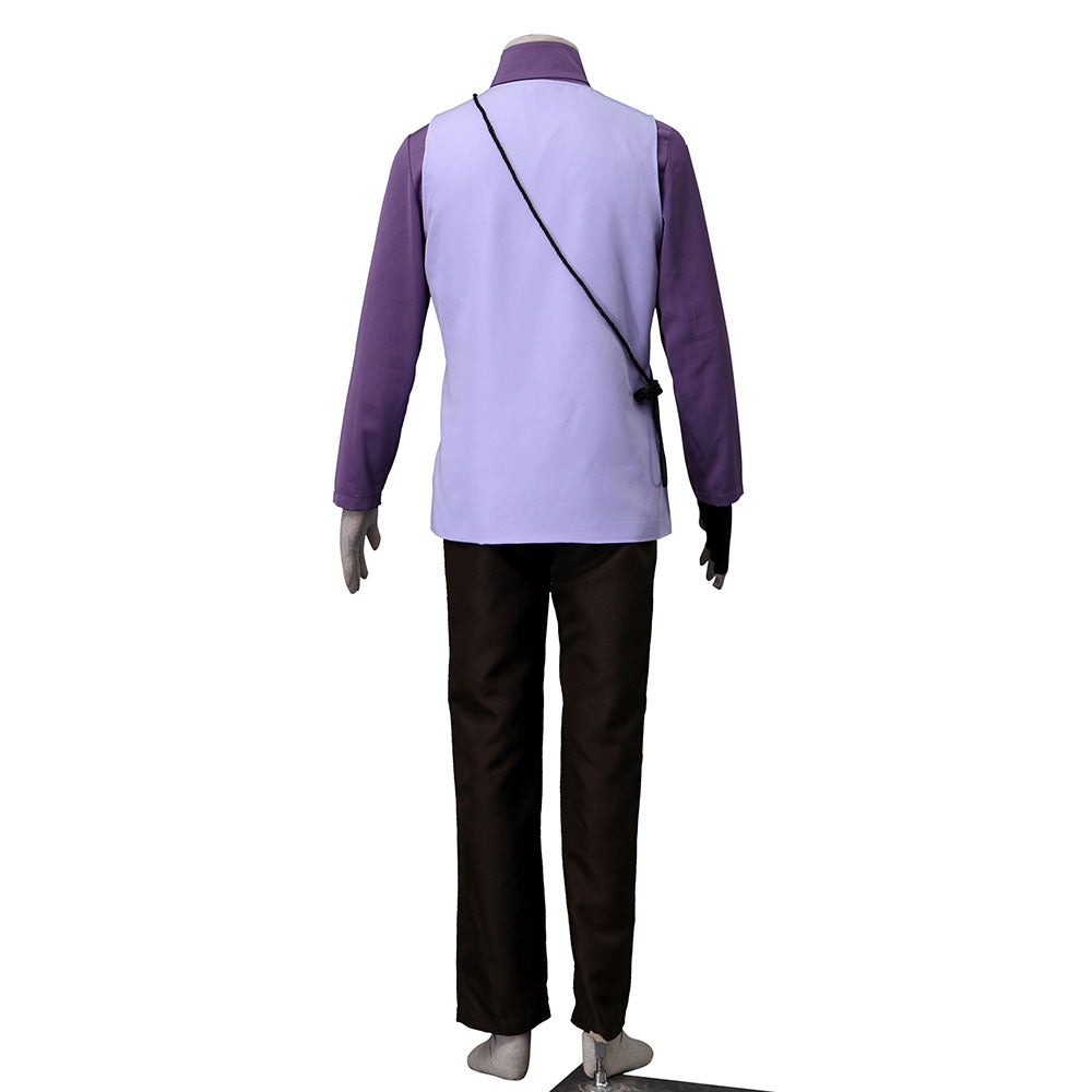 Anime Boruto Costume Sasuke as Father Cosplay Costume for Men Kids Halloween
