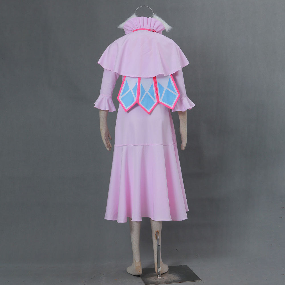 Anime Fairy Tail Mavis Vermillion The First Guild Master Cosplay Costume Women Kids Halloween