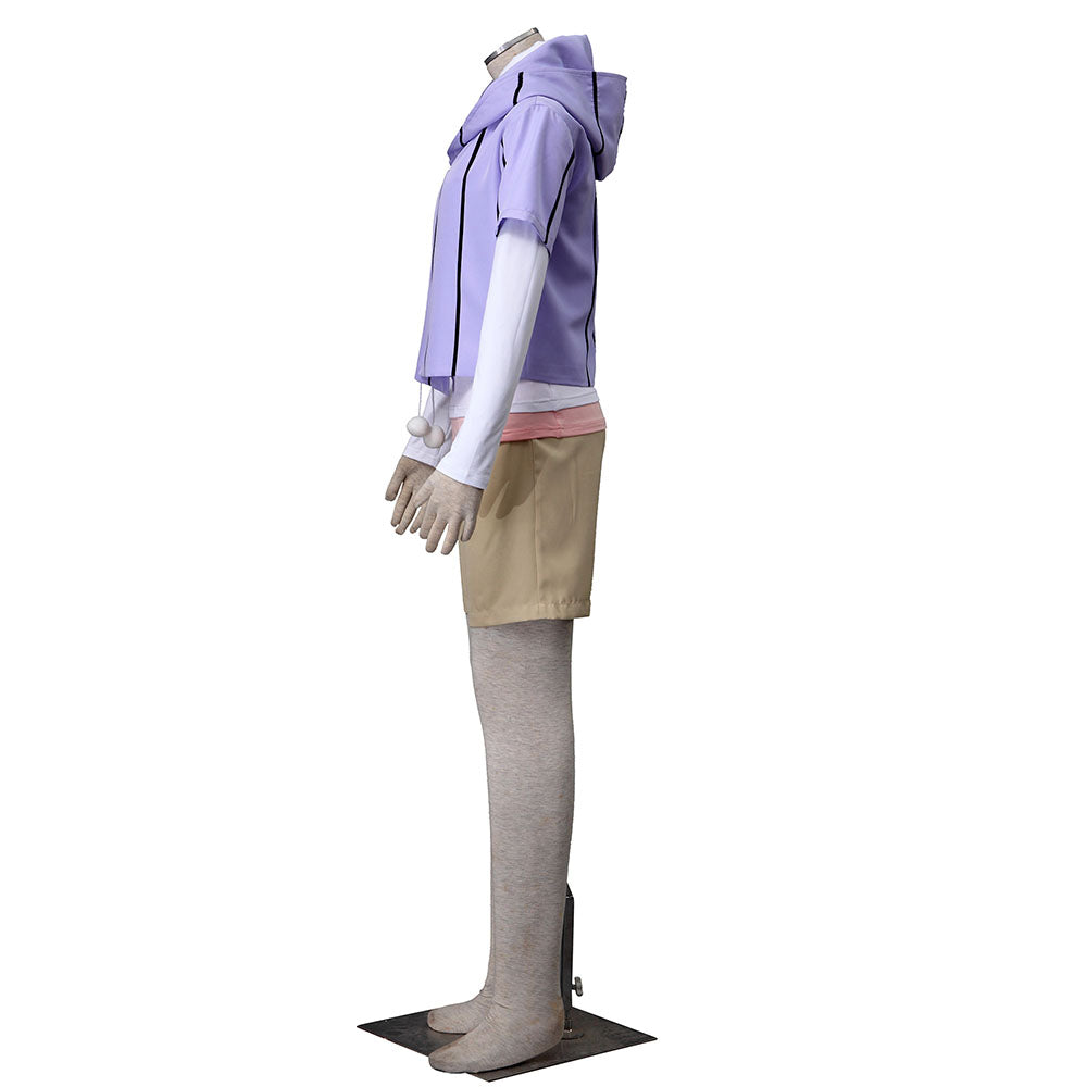 Anime Boruto Costume Hinata Mom Style Cosplay Costume Women Kids Halloween