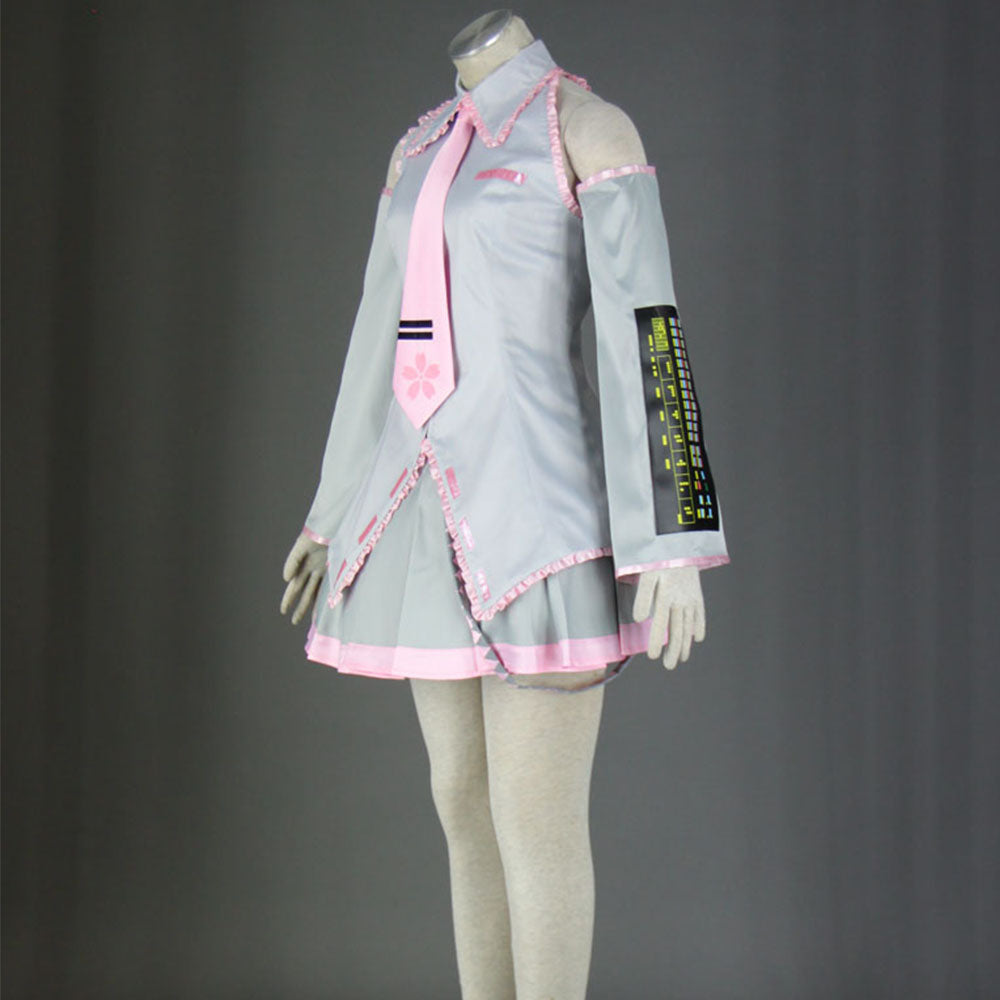 Virtual Pop Singer Spring Cosplay Costume Full Outfit with Accessories for Women Kids