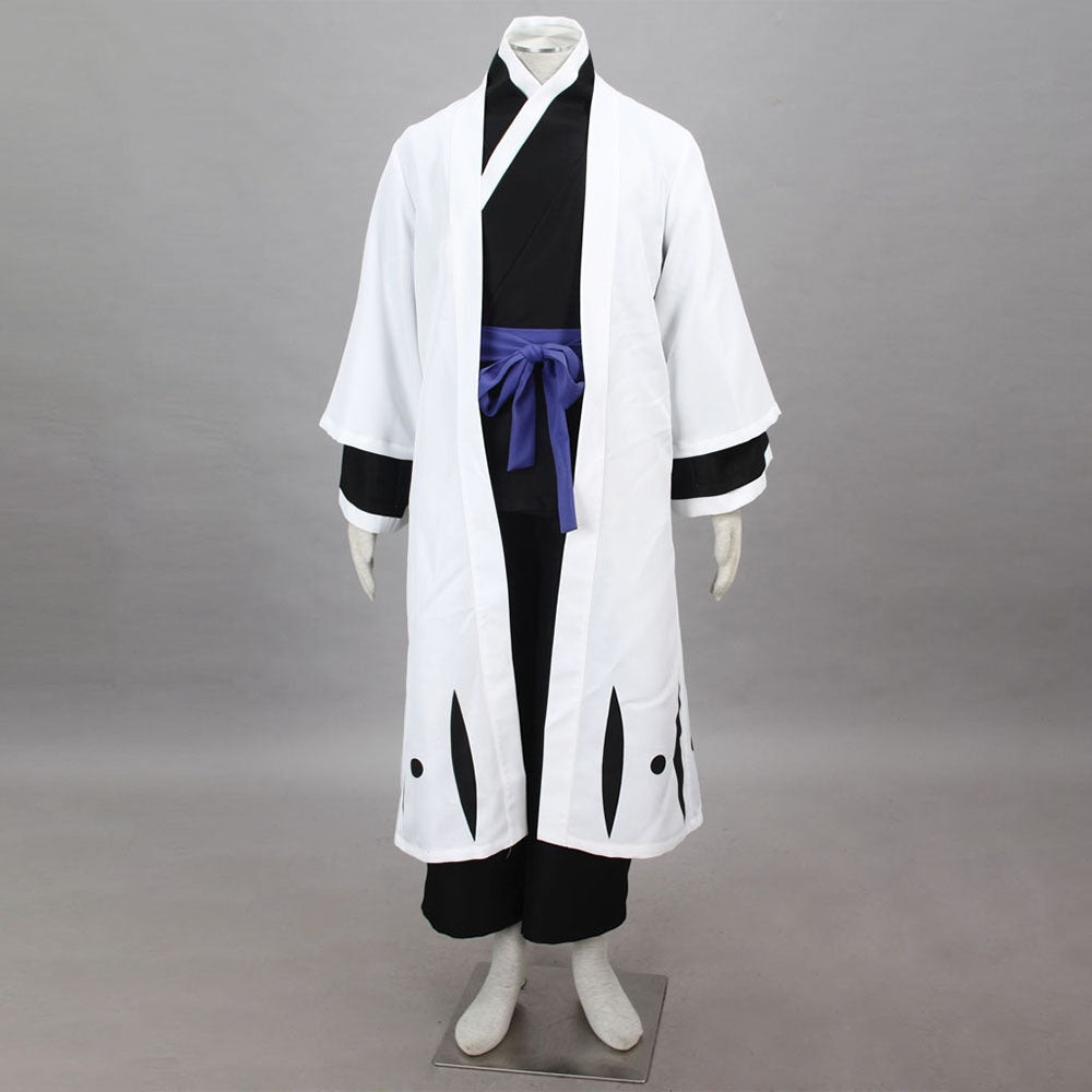Anime 9th Division Caption Blind Swordsman Cosplay Outfit for Men and Kids Halloween
