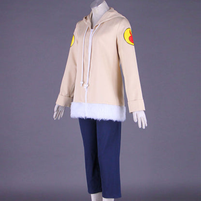Anime Naruto Costume Hinata Hyuga Girl Cosplay Costume with Headband Women Kids
