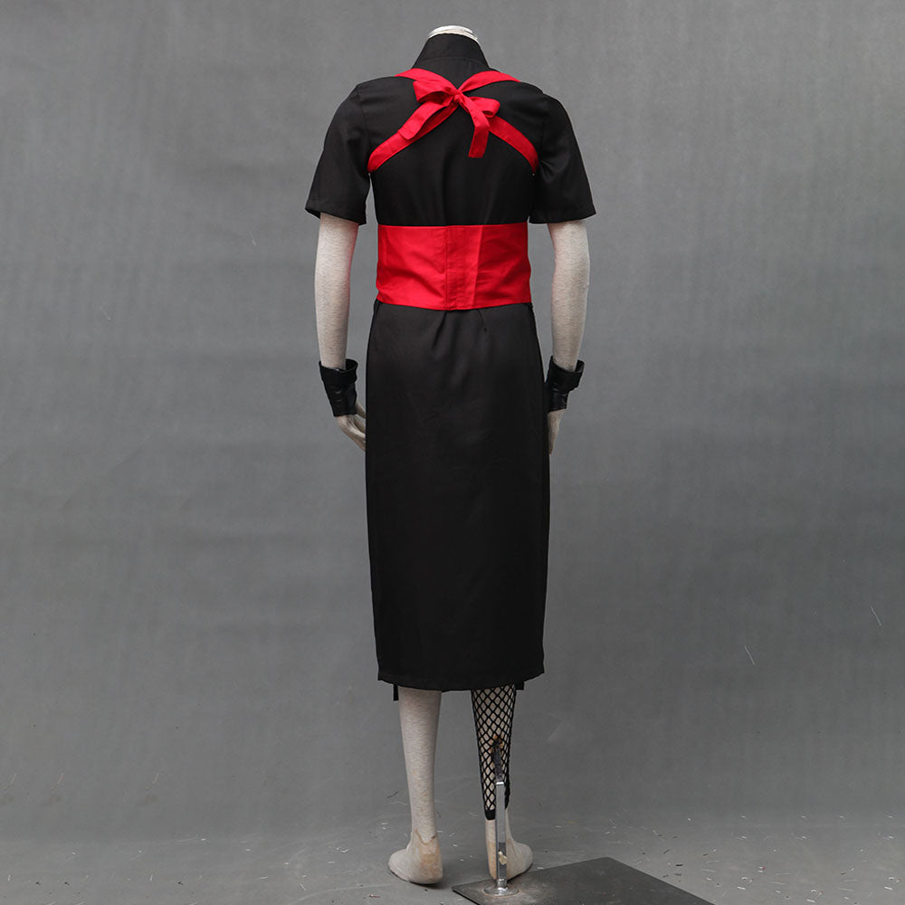 Anime Naruto Costume Temari Exam Cosplay Black Cosutme Outfit for Women Kids