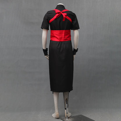Anime Naruto Costume Temari Exam Cosplay Black Cosutme Outfit for Women Kids