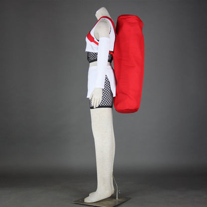 Anime Naruto Costume 7-Tailed Insect Fuu Cosplay Costume with Sandals for Women Kids