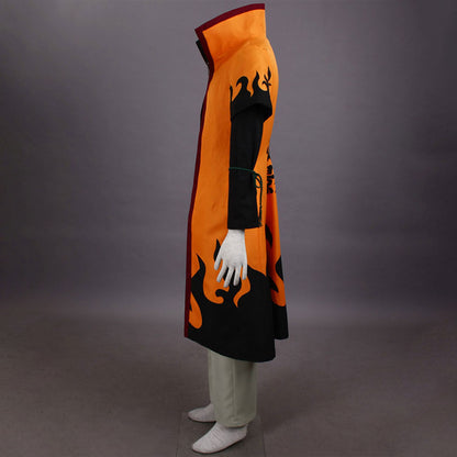 Anime Naruto Costume Naruto Sixth Hokage Cosplay Costume full Outfit for Men Kids Halloween