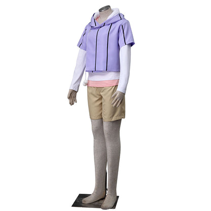 Anime Boruto Costume Hinata Mom Style Cosplay Costume Women Kids Halloween