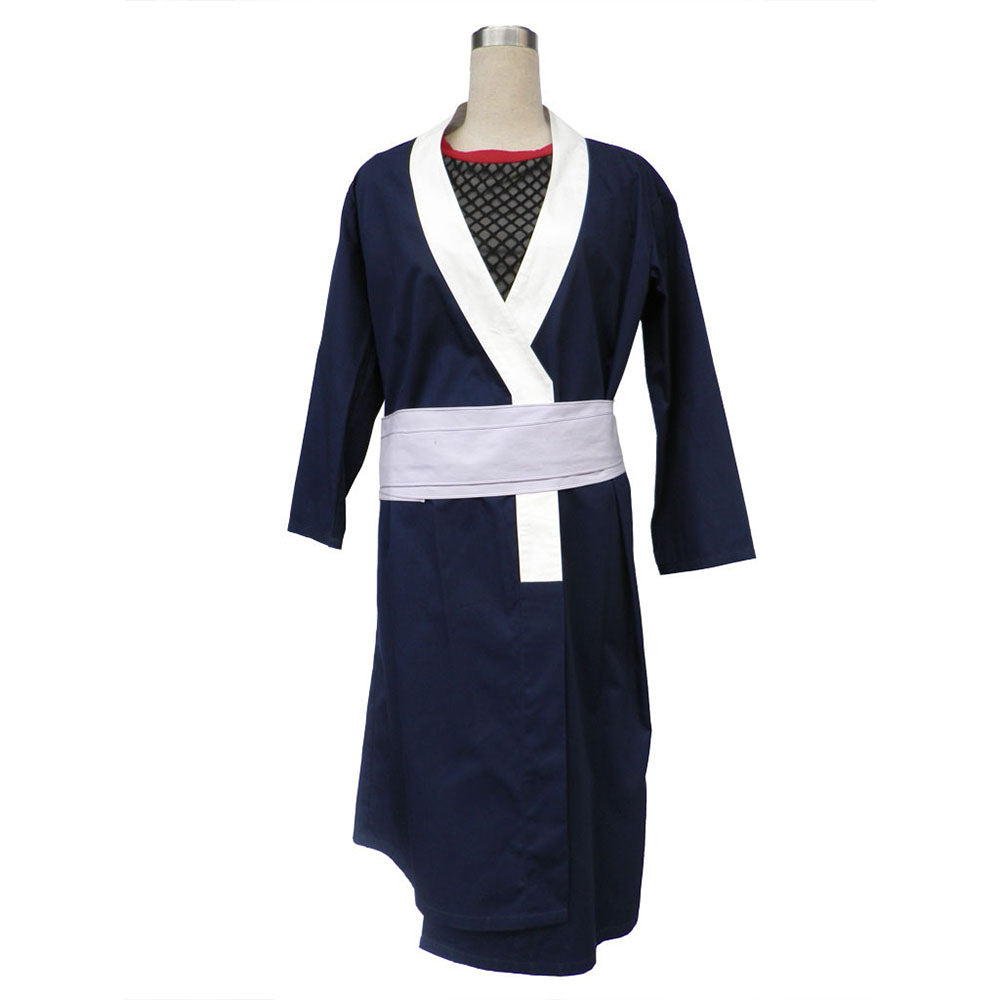 Anime Naruto Costume Shizune Cosplay Costume with Headband for Women Kids