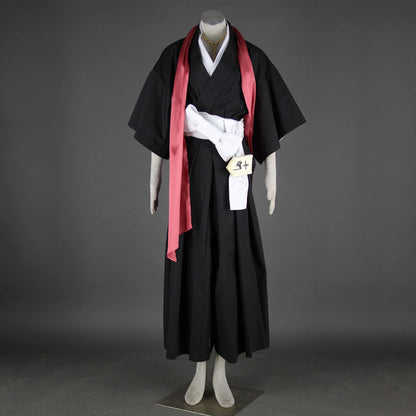 Anime 10th Division Vice Captain Swordswoman Cosplay Costume for Women and Kids