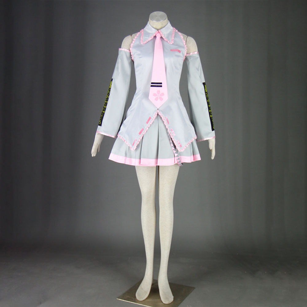 Virtual Pop Singer Spring Cosplay Costume Full Outfit with Accessories for Women Kids