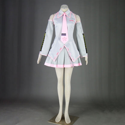 Virtual Pop Singer Spring Cosplay Costume Full Outfit with Accessories for Women Kids