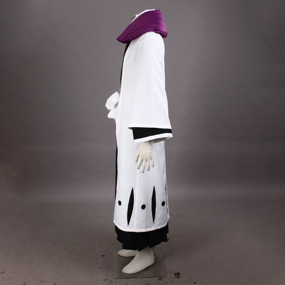 Anime 12th Division Captain Mad Scientist Cosplay Costume Outfit for Men and Kids