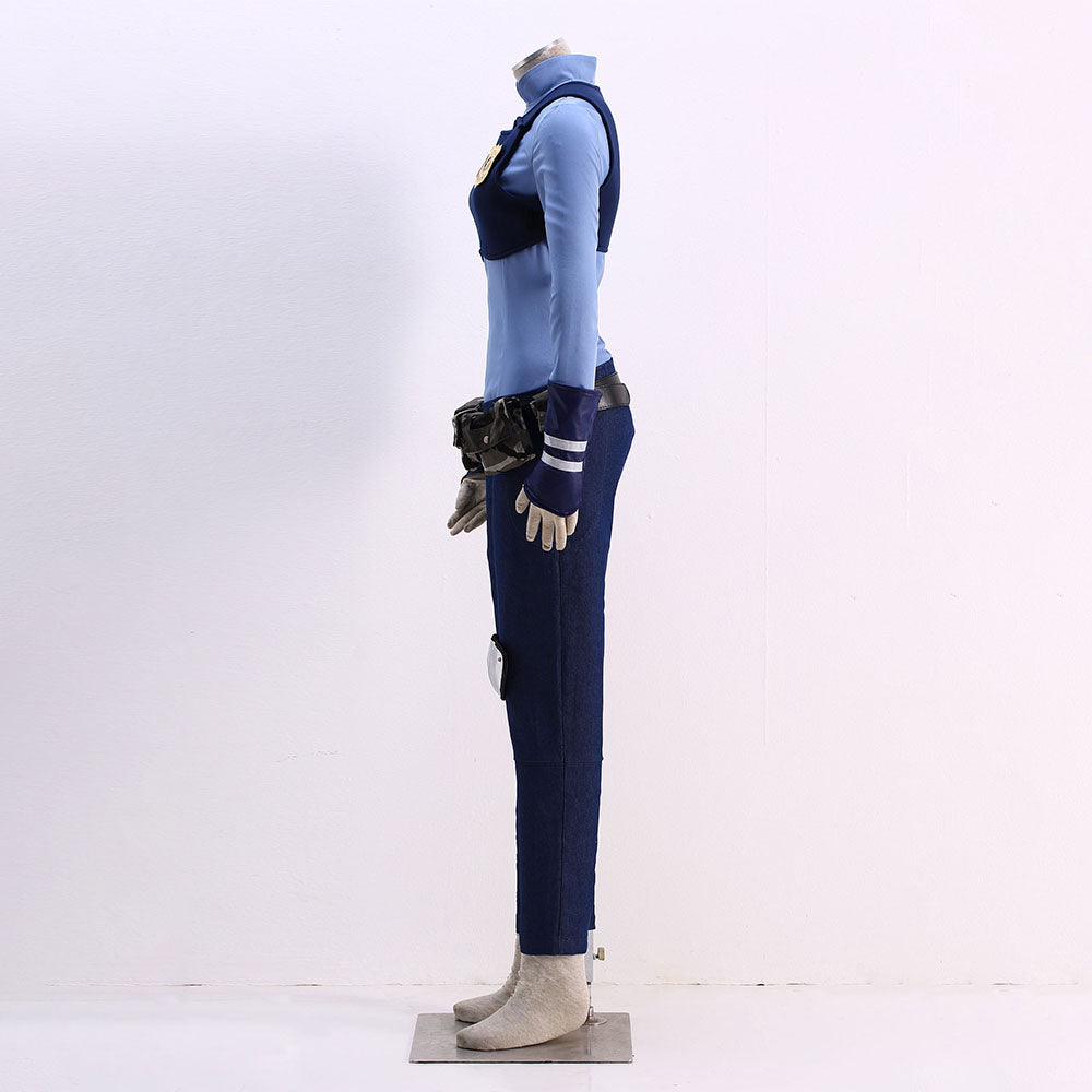 Anime Zootopia Costume The Rabbit Hopps Judy Cosplay full outfit Women and Kids Halloween