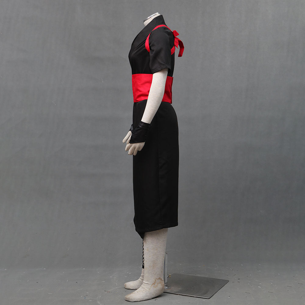 Anime Naruto Costume Temari Exam Cosplay Black Cosutme Outfit for Women Kids