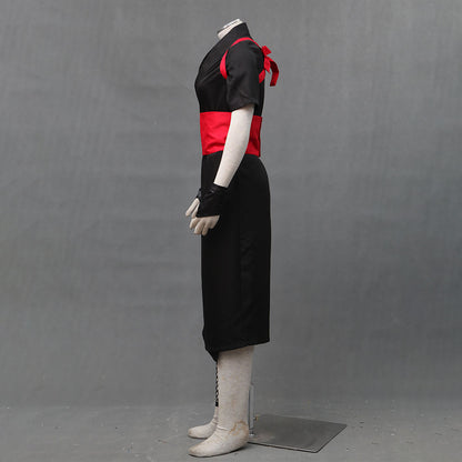 Anime Naruto Costume Temari Exam Cosplay Black Cosutme Outfit for Women Kids