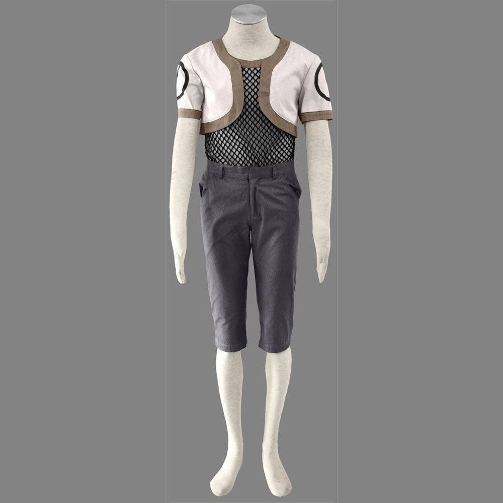 Anime Naruto Costume Shikamaru Nara Cosplay Costume with Headband for Men Kids