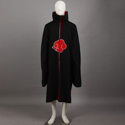 Anime Naruto Costume Akatsuki Pain Nagato Cosplay Cloak with Headband for Men Kids Halloween