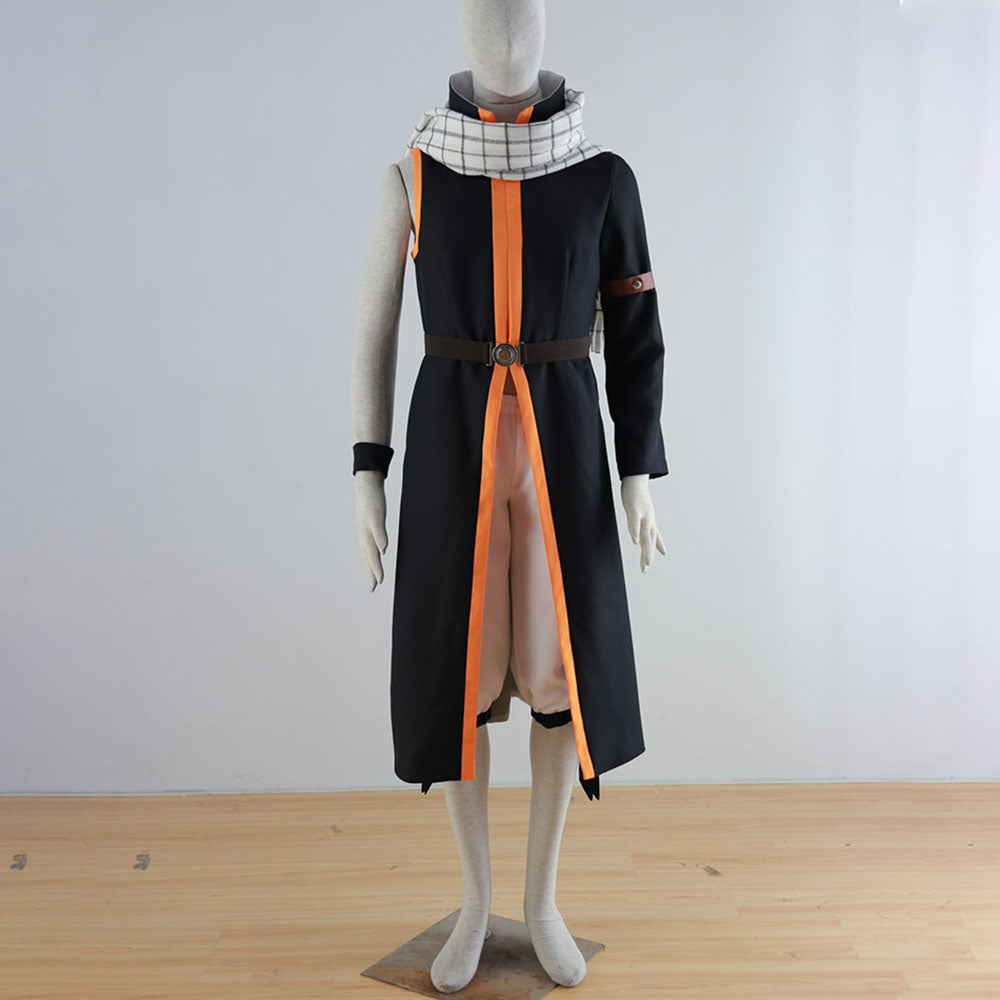 Anime Fairy Tail Natsu Dragneel 7 Years Later Cosplay Costume Outfit Men Kids Halloween