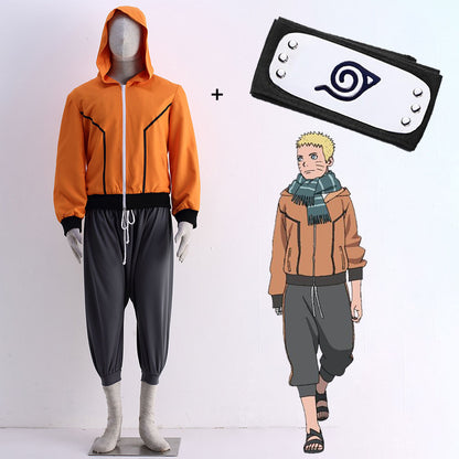 Naruto The Last Naruto Dad Style Cosplay Costume for Kids and Adults