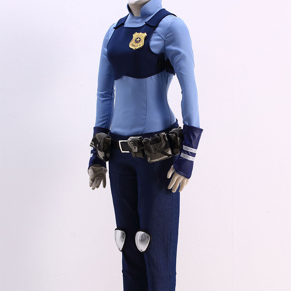 Anime Zootopia Costume The Rabbit Hopps Judy Cosplay full outfit Women and Kids Halloween