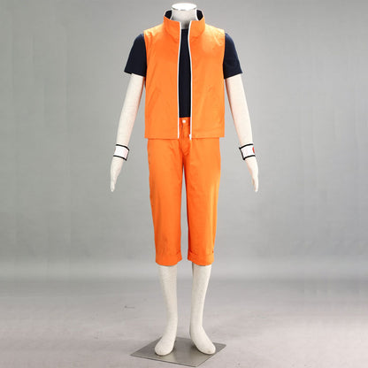 Anime Naruto Movie Crimson Clover Mission Costume Naruto Cosplay Uniform for Men Kids