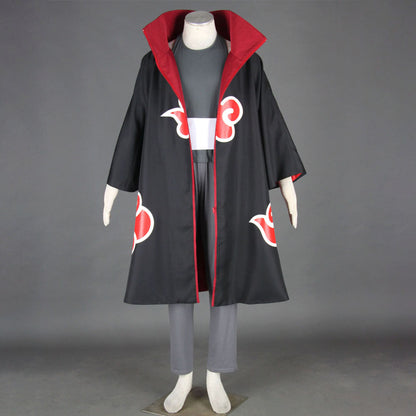 Naruto Costume Kakuzu Akatsuki Cosplay Cosume Cloak full Outfit with Mask for Adults Kids