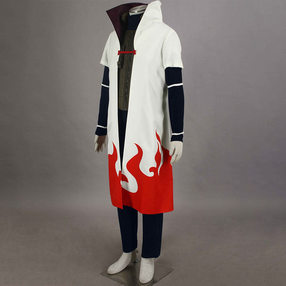 Anime Naruto Costume Fourth Hokage Minato Cosplay Costume full Outfit for Men Kids Halloween