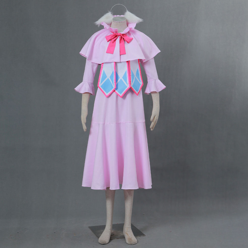 Anime Fairy Tail Mavis Vermillion The First Guild Master Cosplay Costume Women Kids Halloween