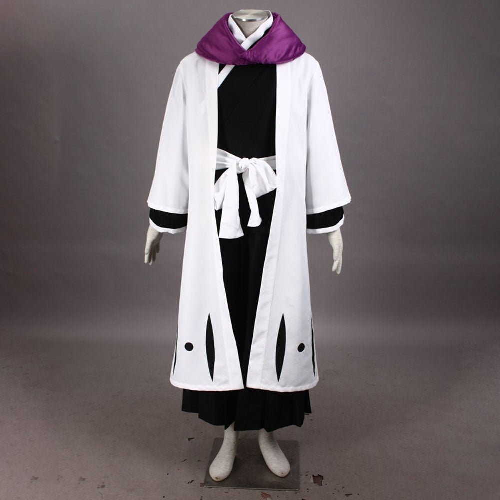 Anime 12th Division Captain Mad Scientist Cosplay Costume Outfit for Men and Kids