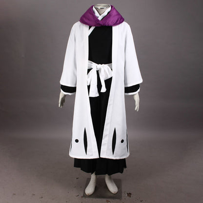 Anime 12th Division Captain Mad Scientist Cosplay Costume Outfit for Men and Kids