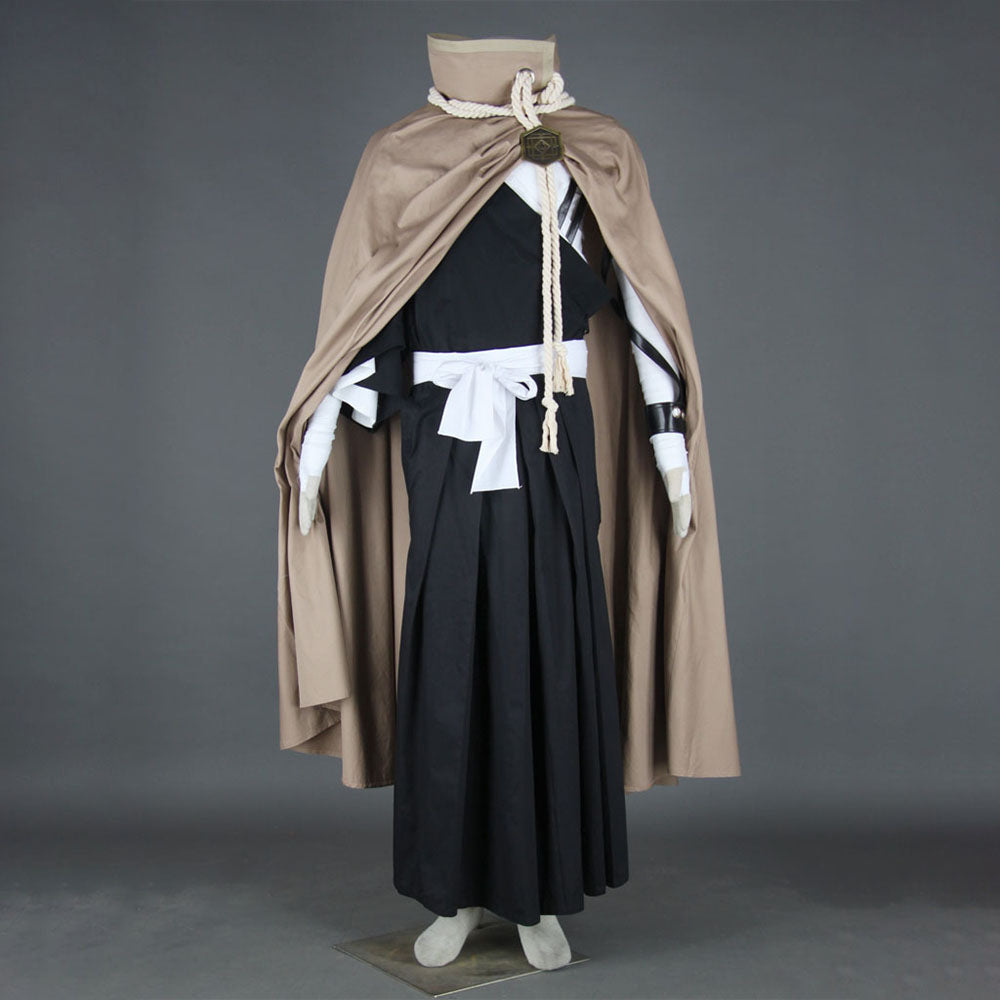 Anime Soul Warrior Final War Brown Cloak Cosplay Costume full Outfit for Men Kids