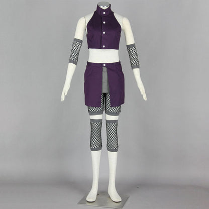Anime Naruto Costume Ino Yamanaka Cosplay Costume for Men Kids