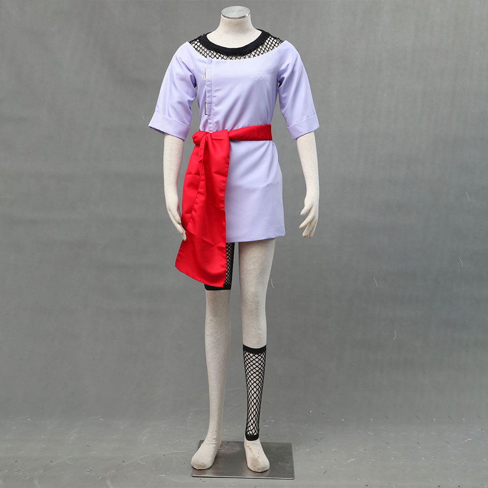 Anime Naruto Costume Temari Exam Cosplay Costume Women Kids Halloween
